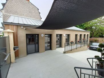 Terrasse extérieur aménagée
